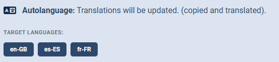 config notification