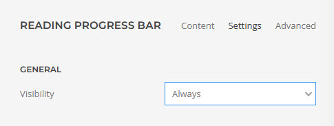 empty content